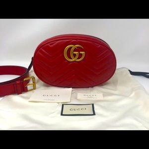 Gucci Belt Matelassé leather Gg logo
